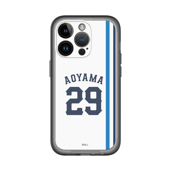 スリムプロテクションプレミアムケース［ 埼玉西武ライオンズ- #29 AOYAMA - ホーム ］