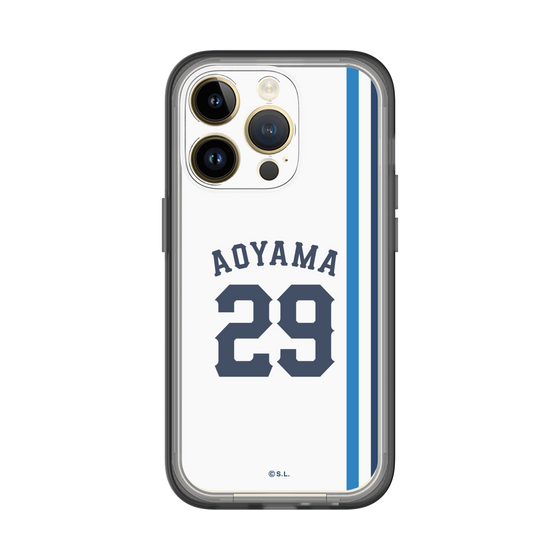 スリムプロテクションプレミアムケース［ 埼玉西武ライオンズ- #29 AOYAMA - ホーム ］