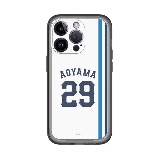 スリムプロテクションプレミアムケース［ 埼玉西武ライオンズ- #29 AOYAMA - ホーム ］