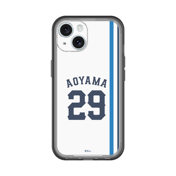 スリムプロテクションプレミアムケース［ 埼玉西武ライオンズ- #29 AOYAMA - ホーム ］