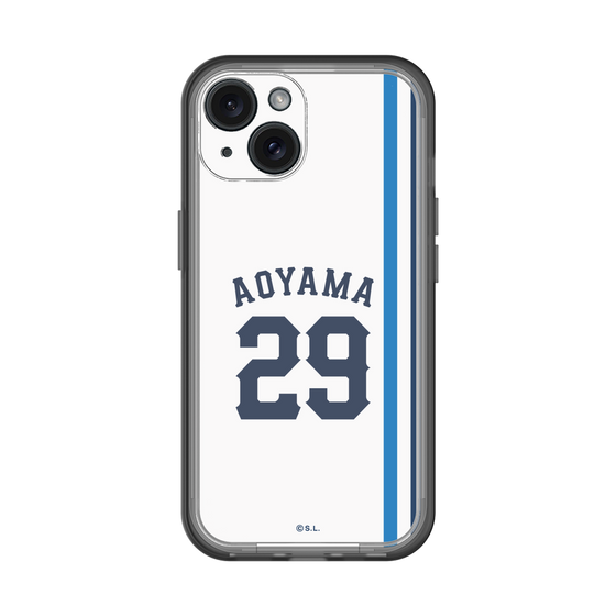 スリムプロテクションプレミアムケース［ 埼玉西武ライオンズ- #29 AOYAMA - ホーム ］