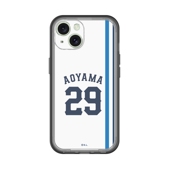 スリムプロテクションプレミアムケース［ 埼玉西武ライオンズ- #29 AOYAMA - ホーム ］