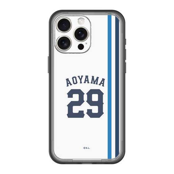 スリムプロテクションプレミアムケース［ 埼玉西武ライオンズ- #29 AOYAMA - ホーム ］