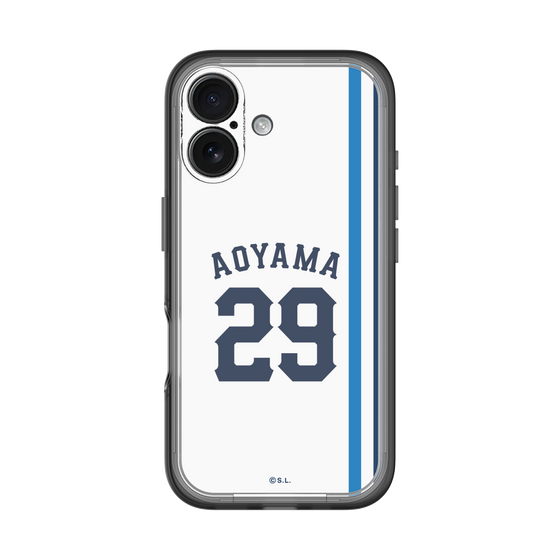 スリムプロテクションプレミアムケース［ 埼玉西武ライオンズ- #29 AOYAMA - ホーム ］