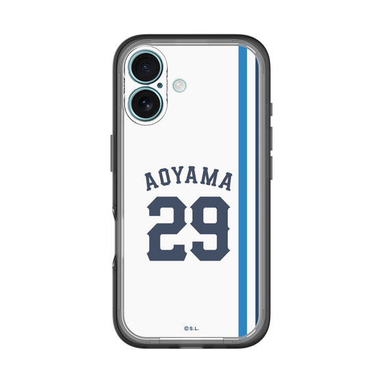 スリムプロテクションプレミアムケース［ 埼玉西武ライオンズ- #29 AOYAMA - ホーム ］