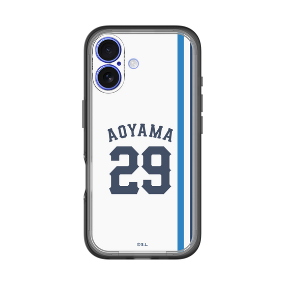 スリムプロテクションプレミアムケース［ 埼玉西武ライオンズ- #29 AOYAMA - ホーム ］