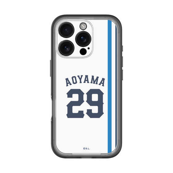 スリムプロテクションプレミアムケース［ 埼玉西武ライオンズ- #29 AOYAMA - ホーム ］