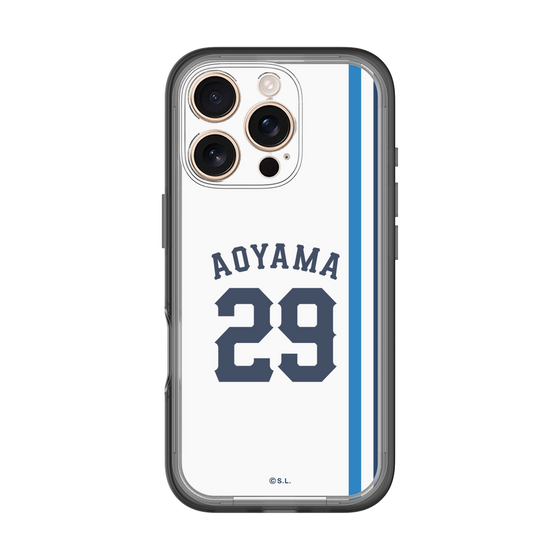 スリムプロテクションプレミアムケース［ 埼玉西武ライオンズ- #29 AOYAMA - ホーム ］