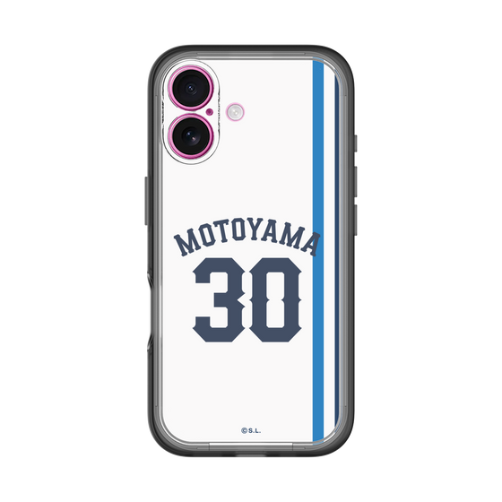 スリムプロテクションプレミアムケース［ 埼玉西武ライオンズ- #30 MOTOYAMA - ホーム ］