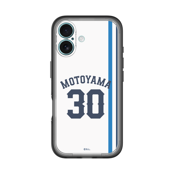 スリムプロテクションプレミアムケース［ 埼玉西武ライオンズ- #30 MOTOYAMA - ホーム ］