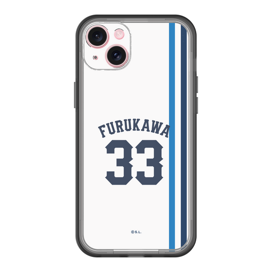 スリムプロテクションプレミアムケース［ 埼玉西武ライオンズ- #33 FURUKAWA - ホーム ］