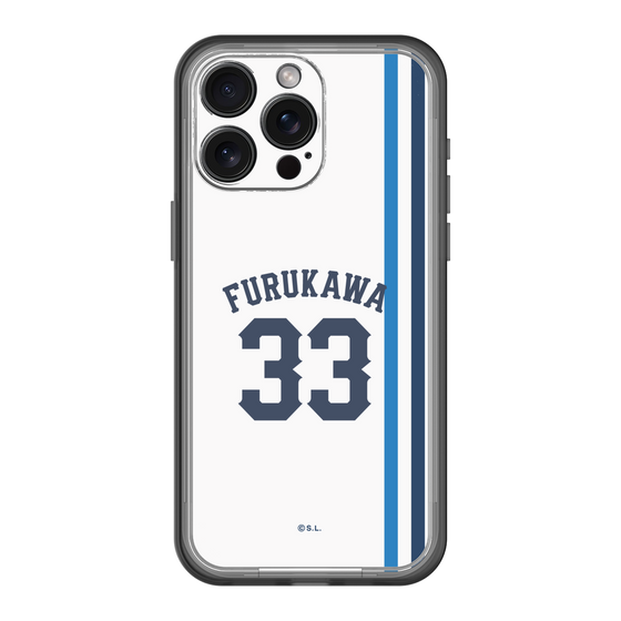 スリムプロテクションプレミアムケース［ 埼玉西武ライオンズ- #33 FURUKAWA - ホーム ］