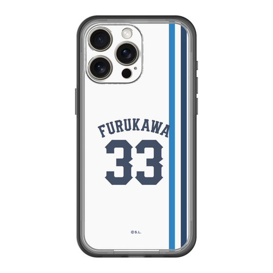 スリムプロテクションプレミアムケース［ 埼玉西武ライオンズ- #33 FURUKAWA - ホーム ］