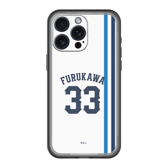 スリムプロテクションプレミアムケース［ 埼玉西武ライオンズ- #33 FURUKAWA - ホーム ］