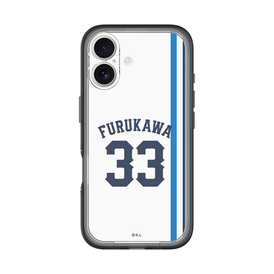 スリムプロテクションプレミアムケース［ 埼玉西武ライオンズ- #33 FURUKAWA - ホーム ］