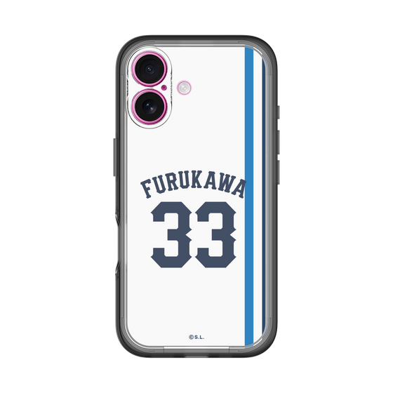 スリムプロテクションプレミアムケース［ 埼玉西武ライオンズ- #33 FURUKAWA - ホーム ］