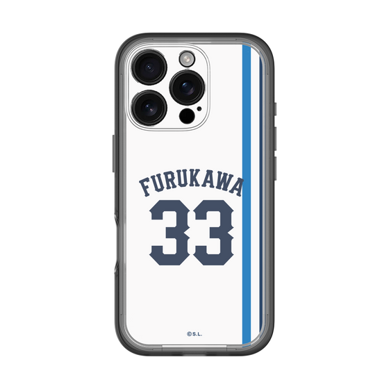 スリムプロテクションプレミアムケース［ 埼玉西武ライオンズ- #33 FURUKAWA - ホーム ］