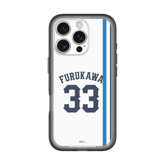 スリムプロテクションプレミアムケース［ 埼玉西武ライオンズ- #33 FURUKAWA - ホーム ］