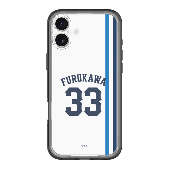 スリムプロテクションプレミアムケース［ 埼玉西武ライオンズ- #33 FURUKAWA - ホーム ］