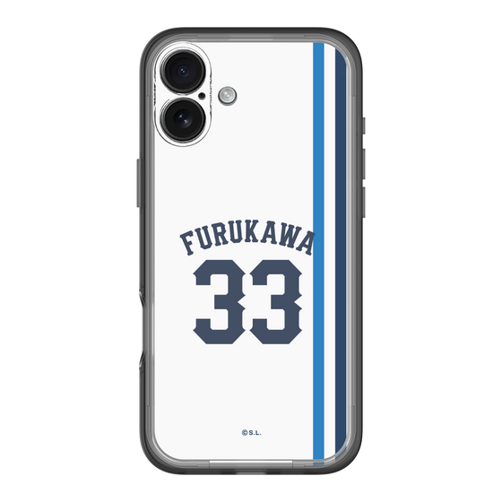 スリムプロテクションプレミアムケース［ 埼玉西武ライオンズ- #33 FURUKAWA - ホーム ］
