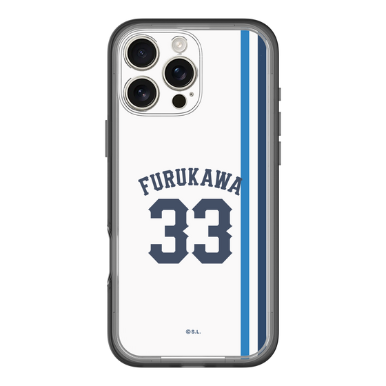 スリムプロテクションプレミアムケース［ 埼玉西武ライオンズ- #33 FURUKAWA - ホーム ］