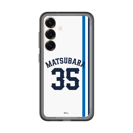 スリムプロテクションプレミアムケース［ 埼玉西武ライオンズ- #35 MATSUBARA - ホーム ］