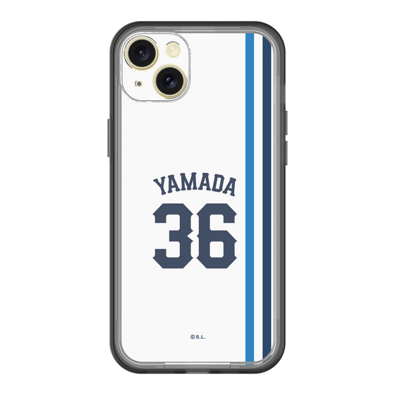 スリムプロテクションプレミアムケース［ 埼玉西武ライオンズ- #36 YAMADA - ホーム ］