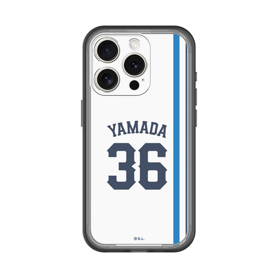 スリムプロテクションプレミアムケース［ 埼玉西武ライオンズ- #36 YAMADA - ホーム ］