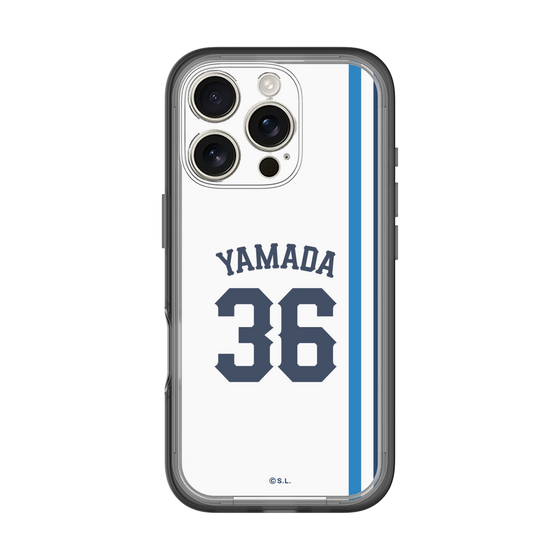 スリムプロテクションプレミアムケース［ 埼玉西武ライオンズ- #36 YAMADA - ホーム ］