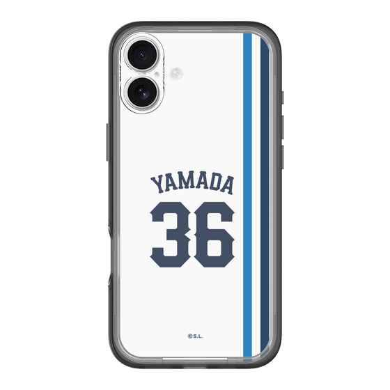 スリムプロテクションプレミアムケース［ 埼玉西武ライオンズ- #36 YAMADA - ホーム ］