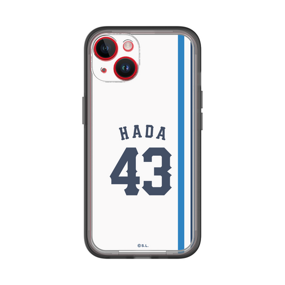 スリムプロテクションプレミアムケース［ 埼玉西武ライオンズ- #43 HADA - ホーム ］