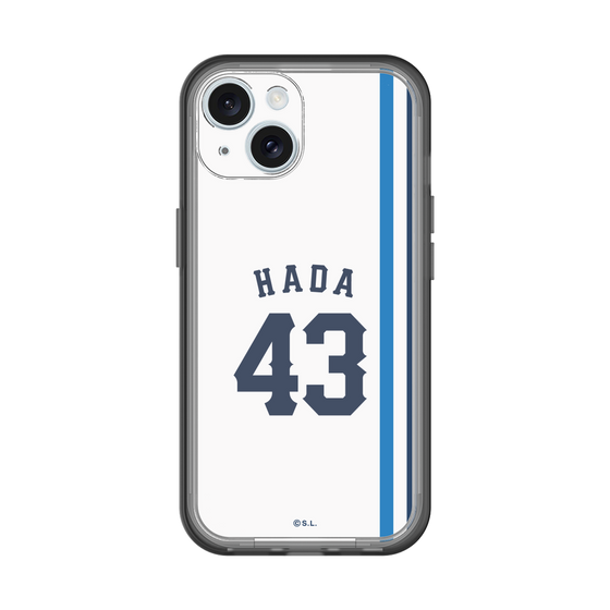 スリムプロテクションプレミアムケース［ 埼玉西武ライオンズ- #43 HADA - ホーム ］