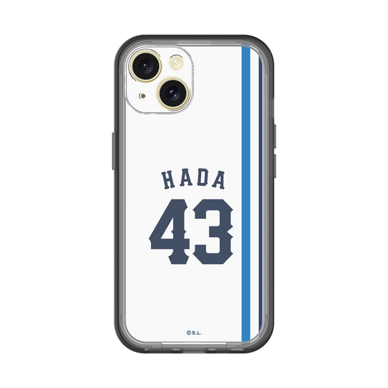 スリムプロテクションプレミアムケース［ 埼玉西武ライオンズ- #43 HADA - ホーム ］