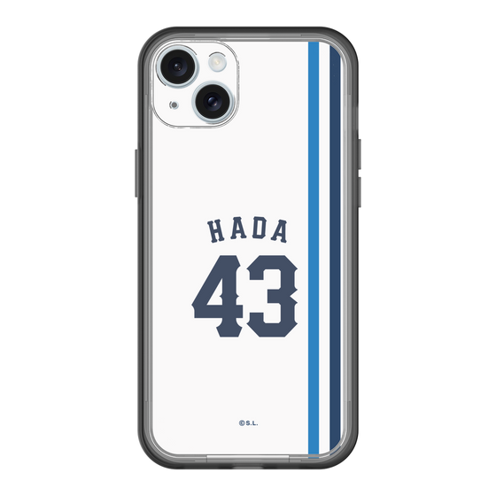 スリムプロテクションプレミアムケース［ 埼玉西武ライオンズ- #43 HADA - ホーム ］