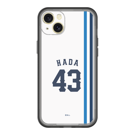 スリムプロテクションプレミアムケース［ 埼玉西武ライオンズ- #43 HADA - ホーム ］