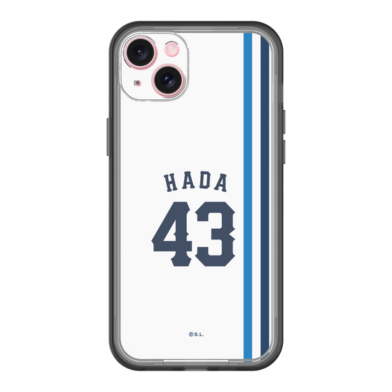 スリムプロテクションプレミアムケース［ 埼玉西武ライオンズ- #43 HADA - ホーム ］