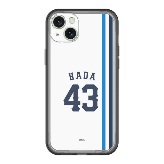 スリムプロテクションプレミアムケース［ 埼玉西武ライオンズ- #43 HADA - ホーム ］
