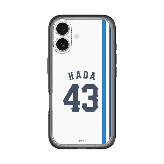 スリムプロテクションプレミアムケース［ 埼玉西武ライオンズ- #43 HADA - ホーム ］