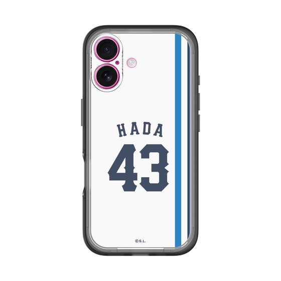 スリムプロテクションプレミアムケース［ 埼玉西武ライオンズ- #43 HADA - ホーム ］