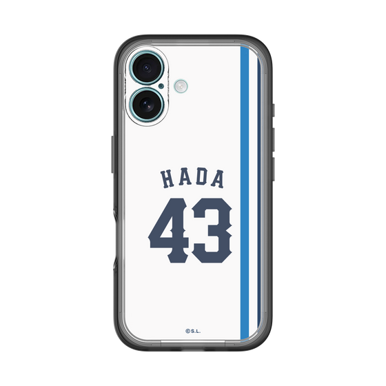 スリムプロテクションプレミアムケース［ 埼玉西武ライオンズ- #43 HADA - ホーム ］