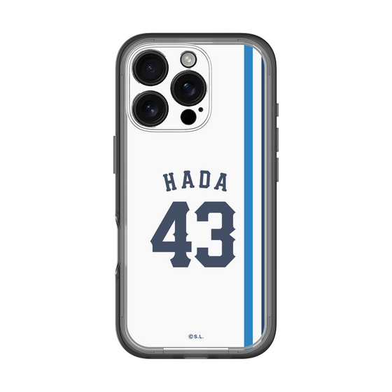 スリムプロテクションプレミアムケース［ 埼玉西武ライオンズ- #43 HADA - ホーム ］