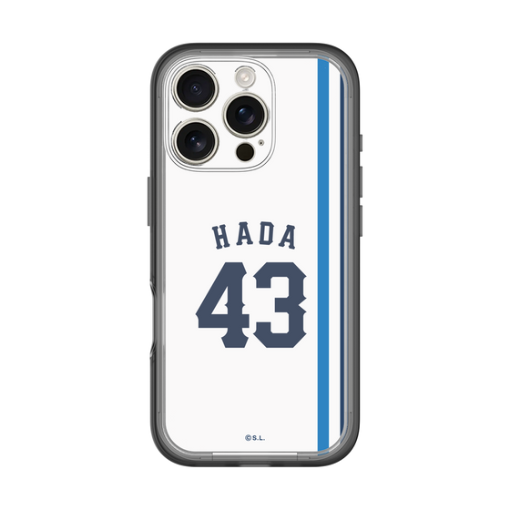 スリムプロテクションプレミアムケース［ 埼玉西武ライオンズ- #43 HADA - ホーム ］