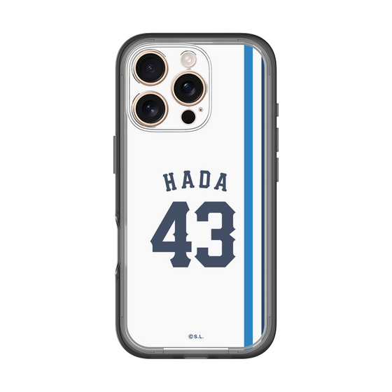 スリムプロテクションプレミアムケース［ 埼玉西武ライオンズ- #43 HADA - ホーム ］