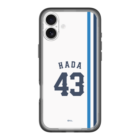 スリムプロテクションプレミアムケース［ 埼玉西武ライオンズ- #43 HADA - ホーム ］