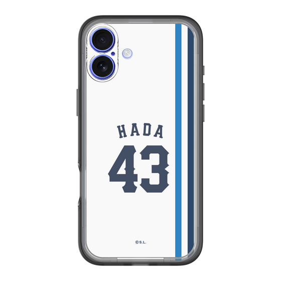 スリムプロテクションプレミアムケース［ 埼玉西武ライオンズ- #43 HADA - ホーム ］