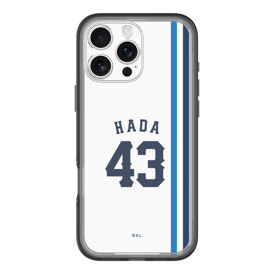 スリムプロテクションプレミアムケース［ 埼玉西武ライオンズ- #43 HADA - ホーム ］