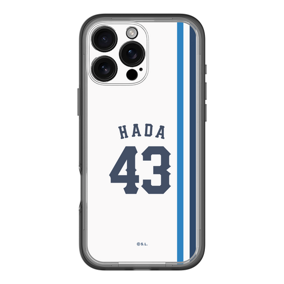 スリムプロテクションプレミアムケース［ 埼玉西武ライオンズ- #43 HADA - ホーム ］
