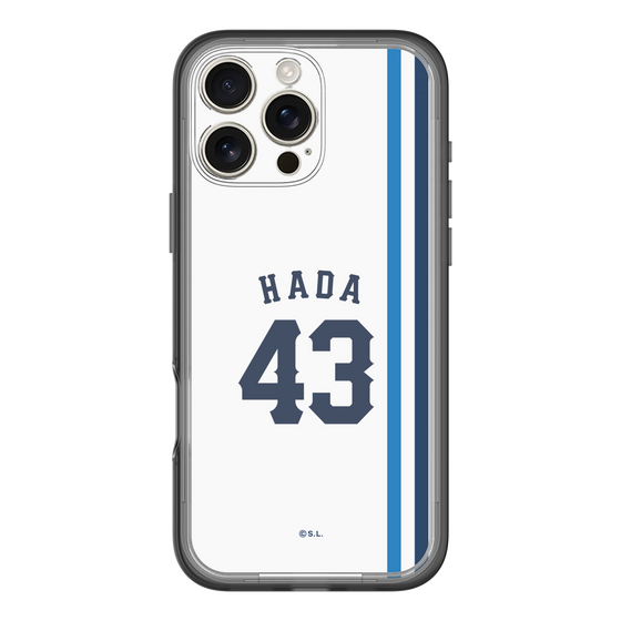 スリムプロテクションプレミアムケース［ 埼玉西武ライオンズ- #43 HADA - ホーム ］