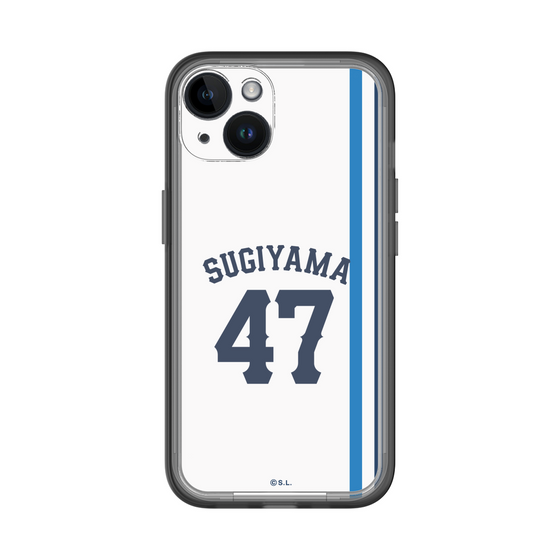 スリムプロテクションプレミアムケース［ 埼玉西武ライオンズ- #47 SUGIYAMA - ホーム ］
