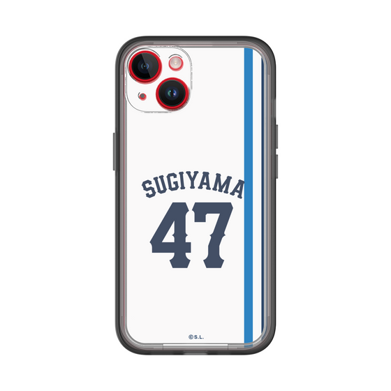スリムプロテクションプレミアムケース［ 埼玉西武ライオンズ- #47 SUGIYAMA - ホーム ］